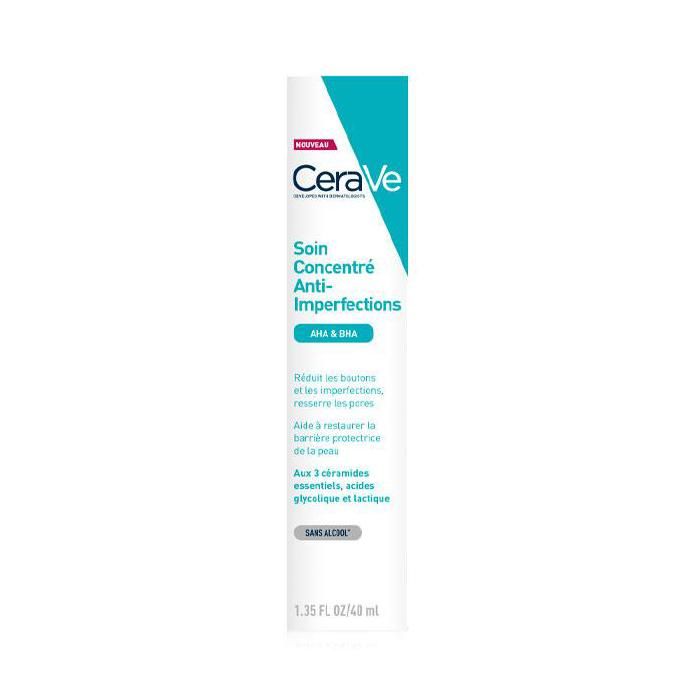 Soin Concentré AntiImperfection CeraVe Hydratant et Réparateur Prévient les Boutons
