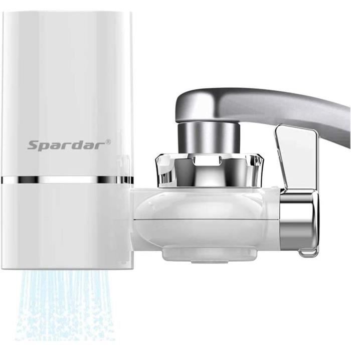 Filtre à Eau Robinet Double Mode - Réduit Chlore, Sable, Odeurs, Pour Cuisine Et Salle De Bain