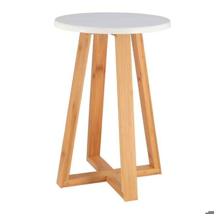 Tabouret de salle de bain - Style exotique - en Bambou