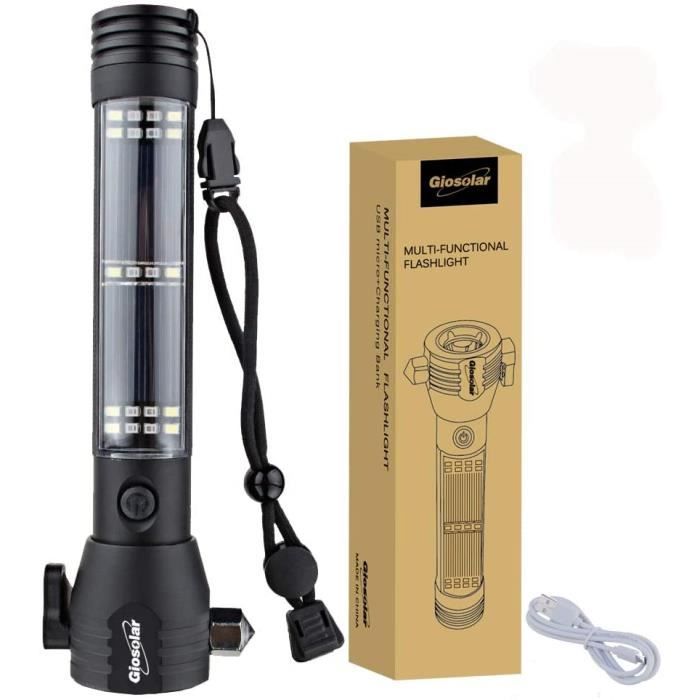 Lampe De Poche LED Rechargeable USB - 25 Lumens, étanche - Porte-clés Mini - Couleurs Variées