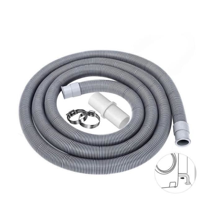 Rallonge Tuyau Vidange Universel FLAVNTEL 9,84 Pieds - Compatible Lave-linge Et Lave-vaisselle Rallonge Tuyau Vidange Universel FLAVNTEL 9,84 Pieds - Compatible Lave-linge Et Lave-vaisselle
