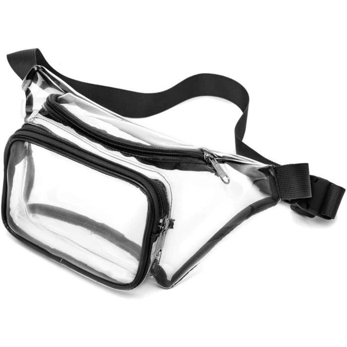 Sac Banane Noname Imperméable Transparent Réglable 11 x