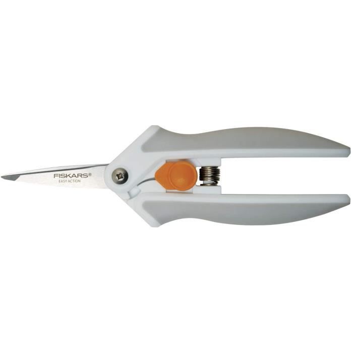 Fiskars FISKARS Poignée Douce Acier Inoxydable Micro-Tip Cisailles 