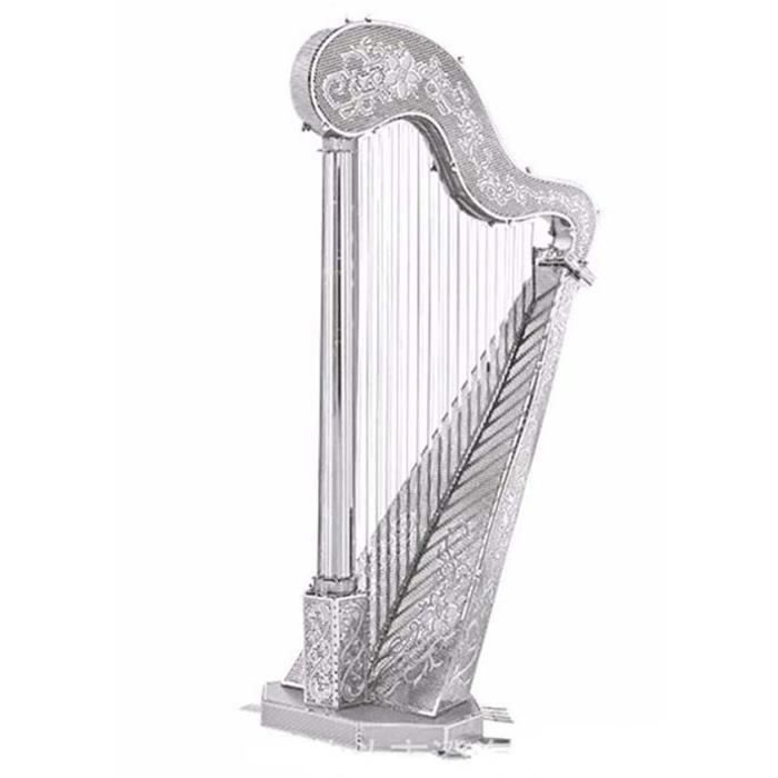 Kit à monter - METAL 3D - XL - Harpe en métal - Boitage type DVD ...