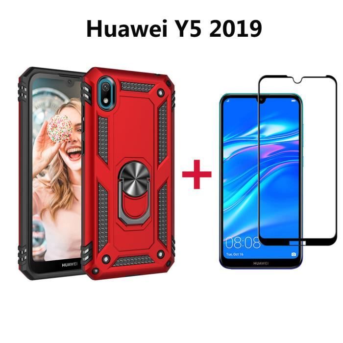 Hippopotame SEEYA pour Huawei Y5 2019 Coque /Étui en TPU Gel Silicone Anim/é Mignon Etui Protecteur Antichoc Souple Bumper Dr/ôle Doux Fine Case Cover pour Petite Fille
