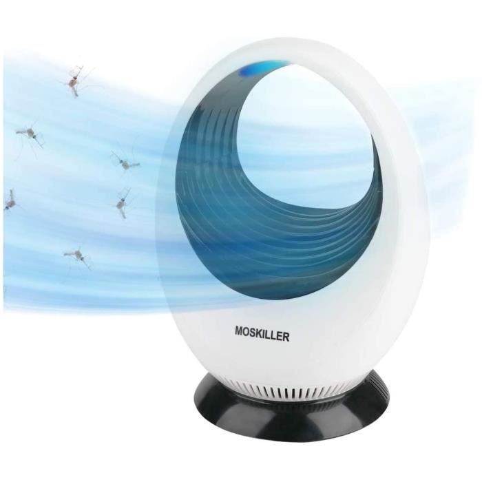 Lampe Anti-Moustiques USB 5W – Piège UV Silencieux Sans Produit Chimique, Tue-Mouches Électrique Écologique