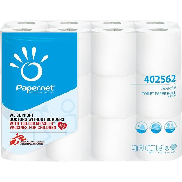 PAPIER TOILETTE Papernet Imbalpaper 402562 – CF24ROT- Papier toilette ...