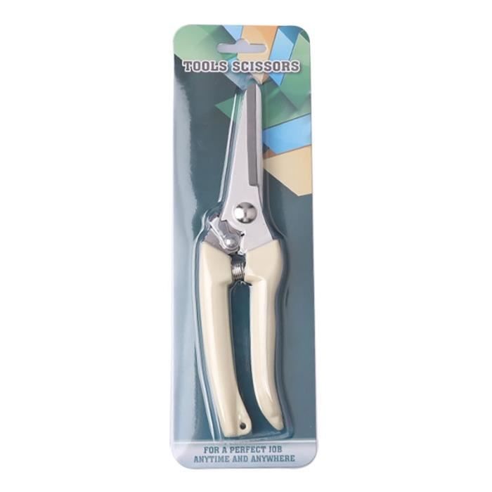 Natudeco Ciseaux à Bonsaï En Acier 7.9 Pouces - Outils De Taille Précis Pour Plantes Et Jardin