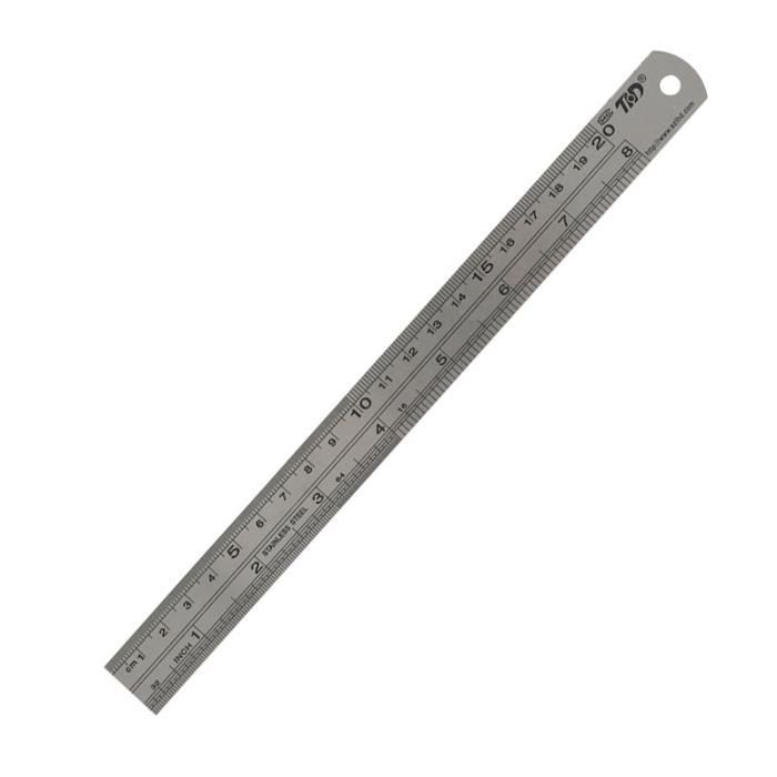 Règle Rigide 20 Cm 6 PCS Règle En Acier Inoxydable Règle Métallique Pour Le Dessin De Regle 40 Cm Règle Rigide 20 Cm 6 PCS Règle En Acier Inoxydable Règle Métallique Pour Le Dessin De Regle 40 Cm