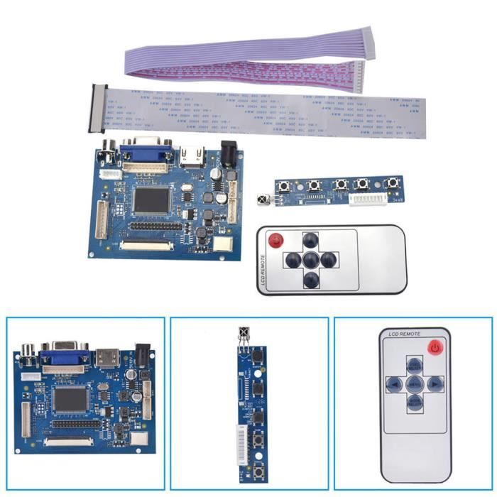 VSDISPLAY HDMI DVI VGA Audio LCD Controller Board für