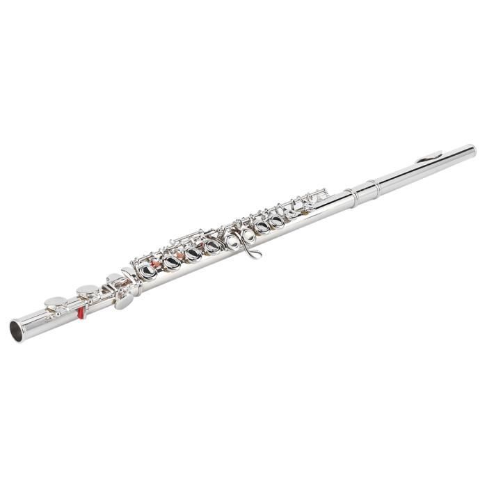 Richer Timbre Silver Flute Belle bonne étanchéité à l'air Sterling