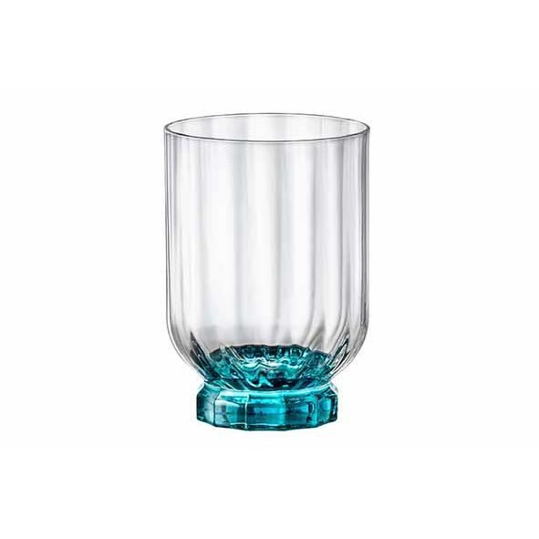 Verres à eau vintage évasés colorés Années 60 – Appartement Témoin