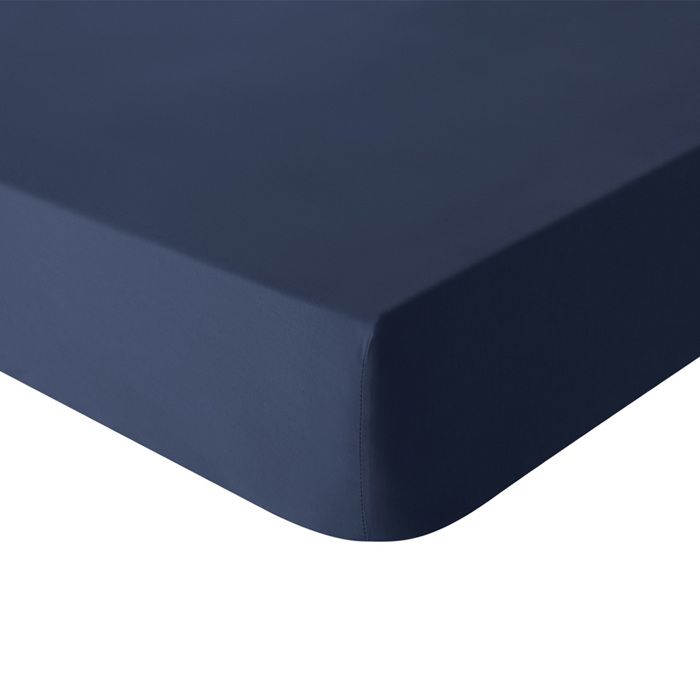 Drap housse uni en coton bonnet de 30cm TOUT DOUX - ESSIX - 90 x 200 cm - Nocturne Drap housse uni en coton bonnet de 30cm TOUT DOUX - ESSIX - 90 x 200 cm - Nocturne