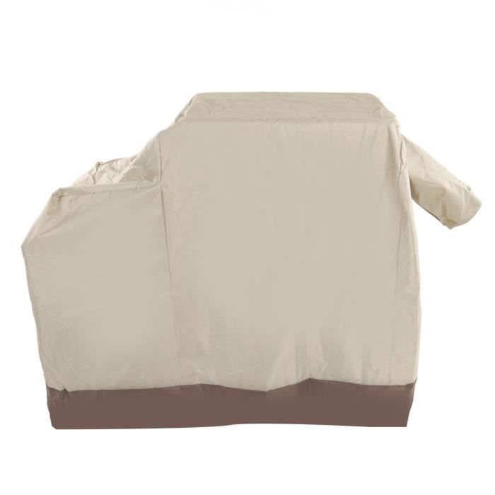 Dokon Housse Barbecue Rond Exterieur Imperméable, Tissu Oxford 420D