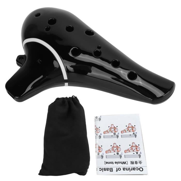 Omabeta Ocarina 12 trous Ocarina en porcelaine Alto C à 12 trous, avec Omabeta Ocarina 12 trous Ocarina en porcelaine Alto C à 12 trous, avec