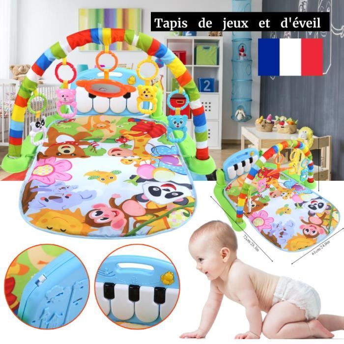 Tapis d'éveil Nattou avec arche en bois - Achetez Tapis d'éveil Nattou avec arche en bois - Achetez