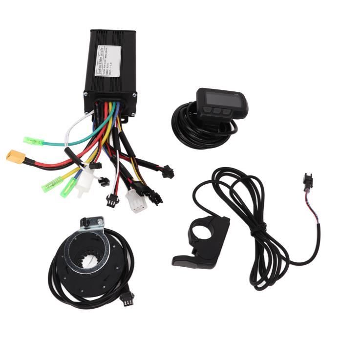 Kit Contrôleur LCD Pour Vélo électique – Écran étanche – Moteur Brushless 24V-48V 250W/350W