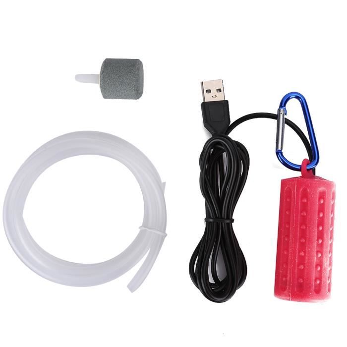 Meilleurs prix pour Pompe à oxygène USB pour aquarium - FYDUN - Alimentation USB - Blanc