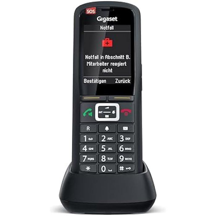 Gigaset R700H Pro Extension du combiné sans fil avec Interface Bluetooth avec ID d'appelant ECO DECT\\GAP\\CAT iq - vue 2
