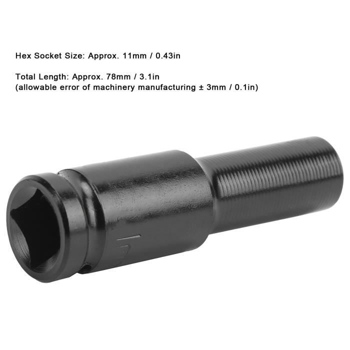 SOURCING MAP 1-2" Entraînement T55 Torx Prise S2 Acier 55mm Longueur