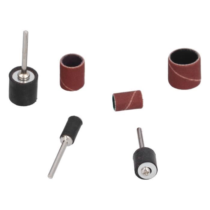 Kit Ponceuse à Tambour Bestgle - 132 Pièces (120 Cylindres + 12 Rouleaux) - Pour Travail Du Bois, Artisanat - 5