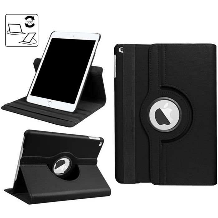 /Étui en Similicuir PU avec Support /à Rotation 360/ /° pivotant /Étui /à Rabat pour Apple iPad 2//3//4