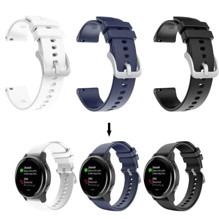Bracelet Montre Silicone Souple 20mm – Couleur Rouge Foncé – Unisexe, Neuf Avec étiquettes Uxcell