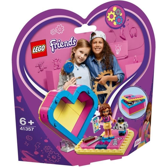 Acheter LEGO® Friends 41357 La boîte cœur dOlivia Reconditionné - 29,99 € LEGO® Friends 41357 La boîte cœur dOlivia Reconditionné - Lego reconditionné disponible sur Cdiscount Seconde Vie
