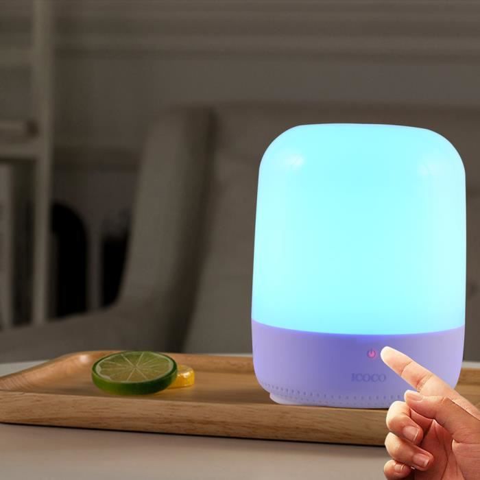 Lampe Icoco Multi Fonction Portable Rechargeable Intelligente Lumiere Tactile Capteur D Ambiance Cdiscount Maison