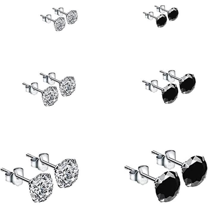 Taille mixte - Ensemble De Boucles D'oreilles En Perles D'imitation
