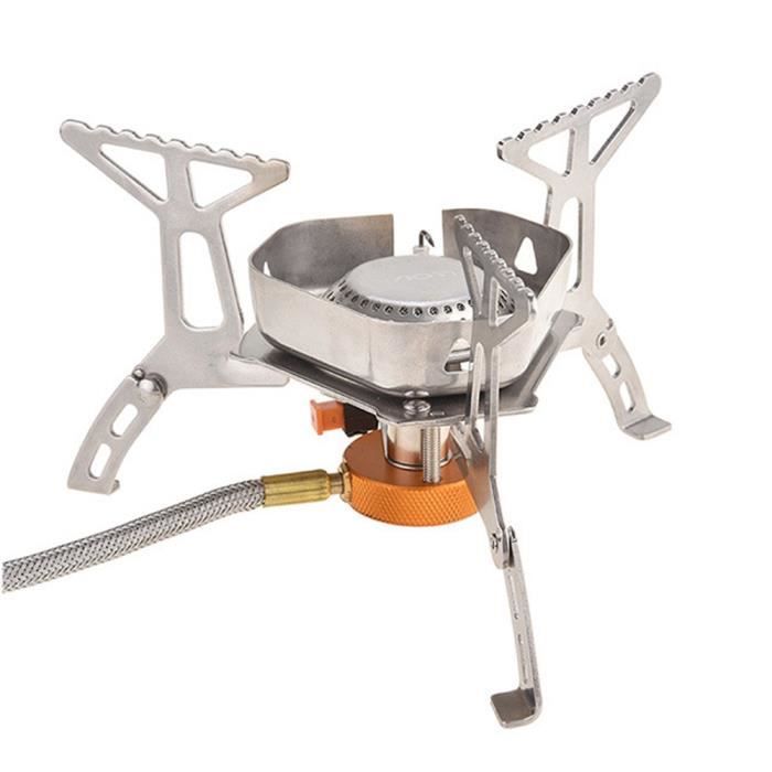Brûleur de réchaud de camping Réchaud à gaz de camping portable Mini