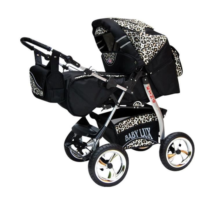 poussette avec siege auto isofix