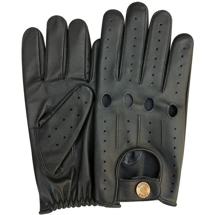 gant cuir homme conduite