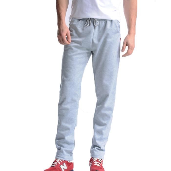 Jogging Homme Pantalon Bas de Survêtement Baggy Cargo Sweatpants