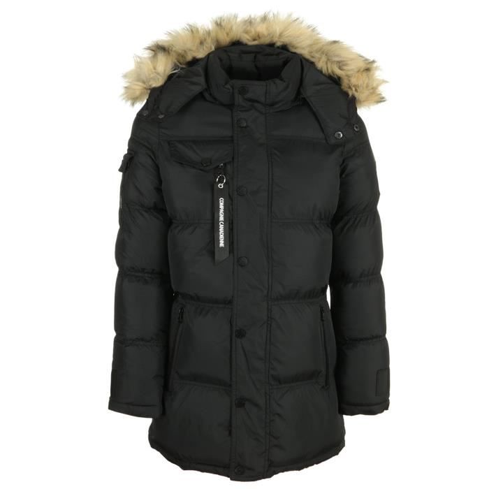 Parka Compagnie Canadienne Maeva Capuche fourrure