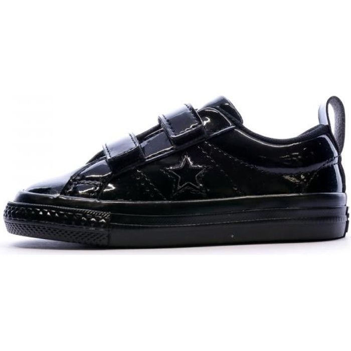 Baskets Noires Fille Converse ONE STAR 2V OX Baskets Noires Fille Converse ONE STAR 2V OX