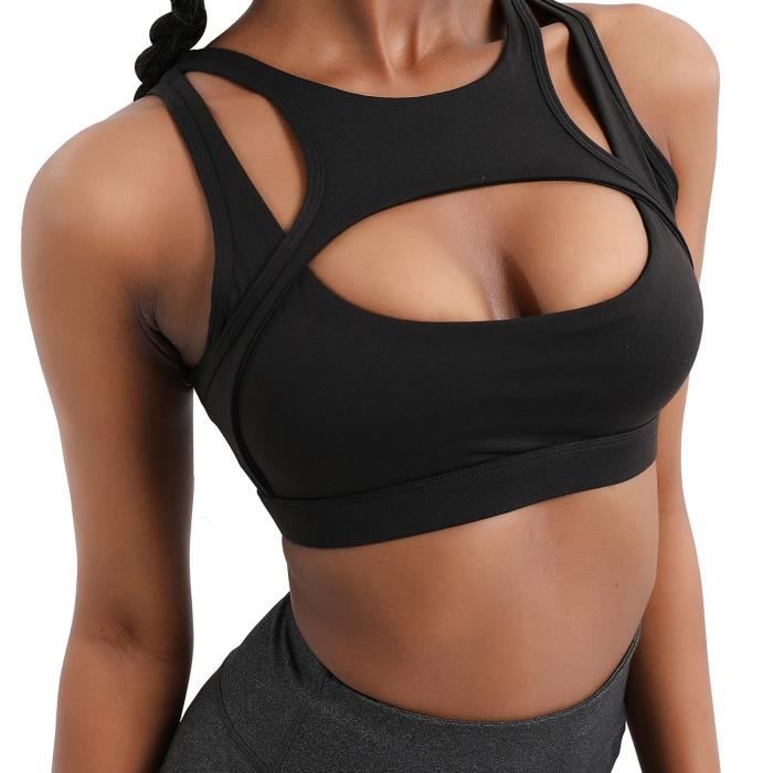 Soutien-gorge De Sport Microfibre - Rembourré, Extensible, Modèle BRA1420 - Neuf Avec étiquettes