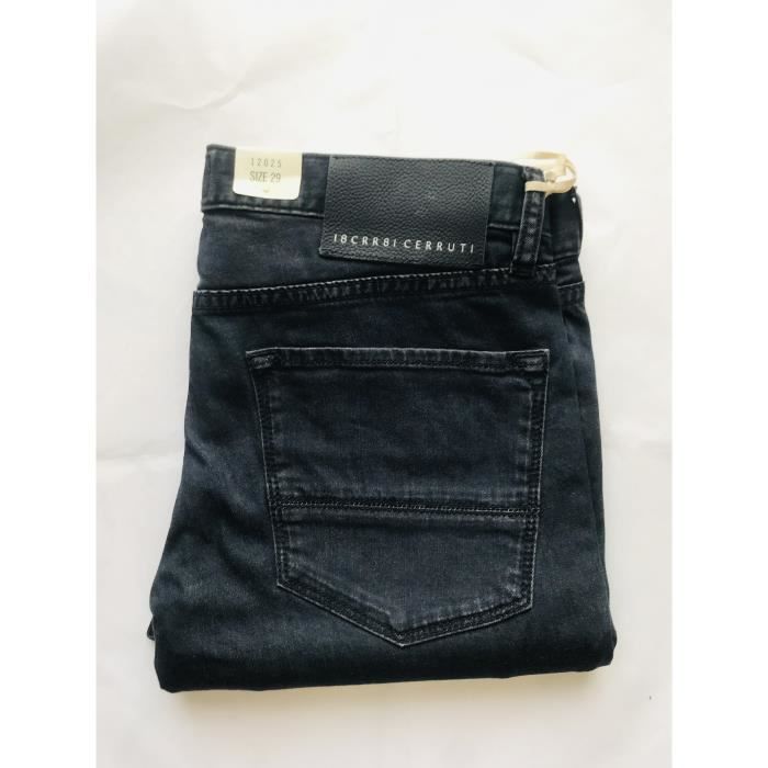 pantalon jeans cerruti 12025 noir