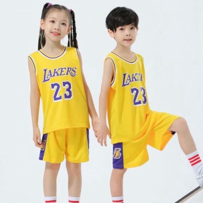 Short Basket Garçon Maillot Basket Enfant Ensemble Maillot