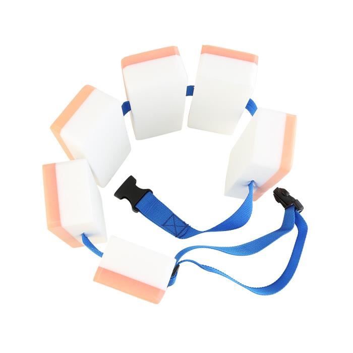 Ceinture Flottabilité Réglable Fashy Ceinture Natation Aquagym Adulte - Flottabilité Réglable - 6 Coussinets Amovibles - Bleu Ceinture Aquagym Fashy Adulte