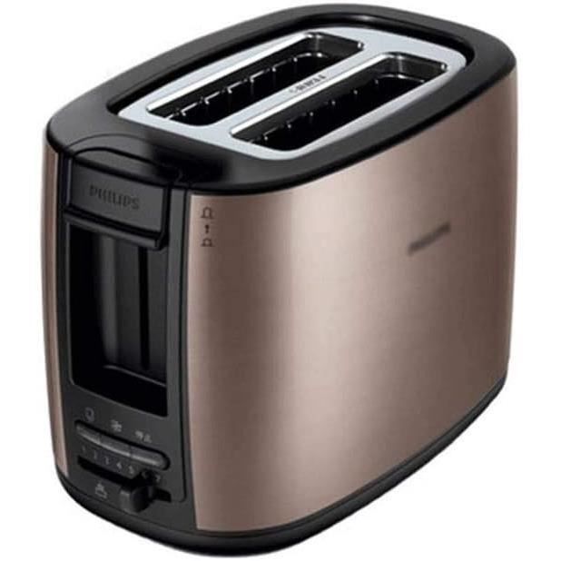 KitchenBoss Grille-pain 2 Tranches 870 W : Grille-Pain en Acier Inoxydable avec Grille Réchauffe-Viennoiseries et Tiroir Ramasse-Miettes, 6 Niveaux de Brunissement