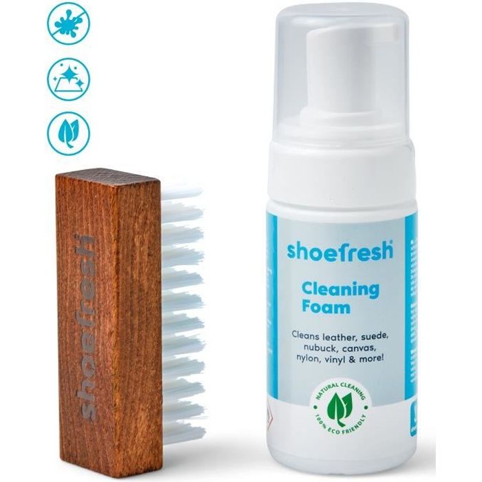 Shoefresh kit nettoyage chaussure, sneaker cleaner & brosse chaussure, nettoyant  basket