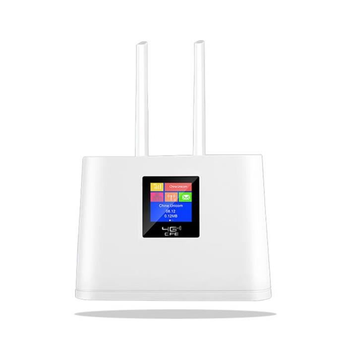 Routeur CPU, Portable 4g WiFi FDD TDD LTE WCDMA GSM Antenne Externe  Emplacement Pour Carte Sim Port WanLAN Route sans Fil, 100-240 V, Routeur  WiFi 4g