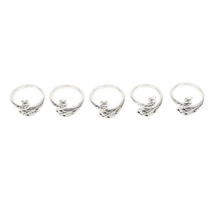 Lot De 5 Anneaux Magnétiques Pour Embouts De Tournevis Avec