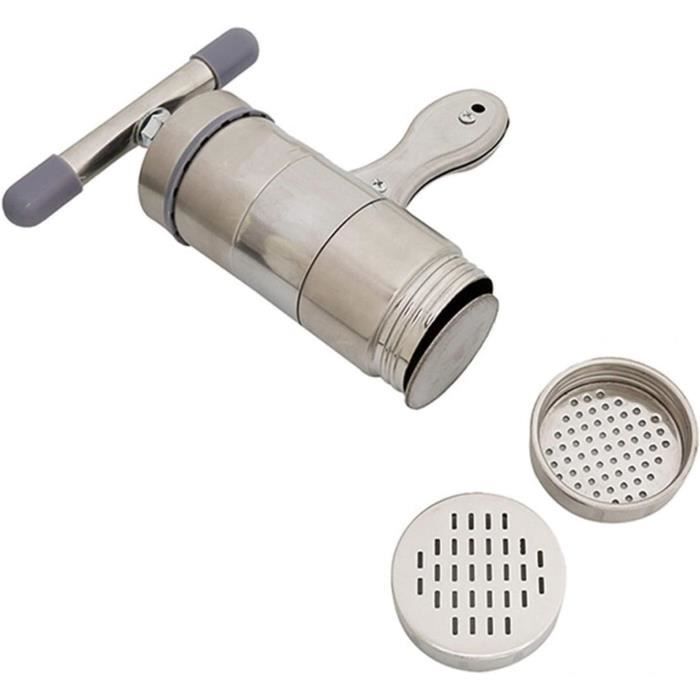 Machine à Pâtes Manuelle En Acier Inoxydable - Avec Rouleau Et Cutter Spaghetti - Pour Pâtes Fraîches Maison Facile