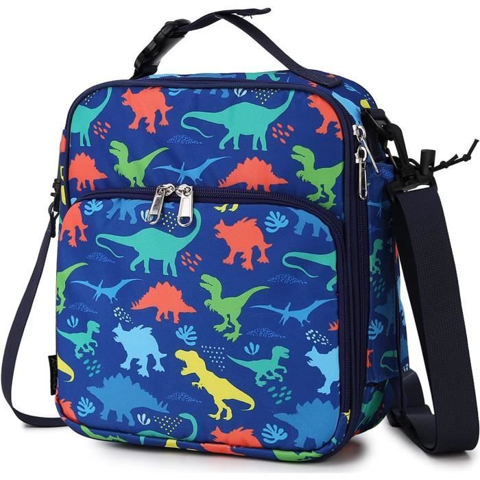 Sac à Lunch Isotherme Enfant, Réutilisable, Pour Voyage Et Trekking, 19x24x11cm