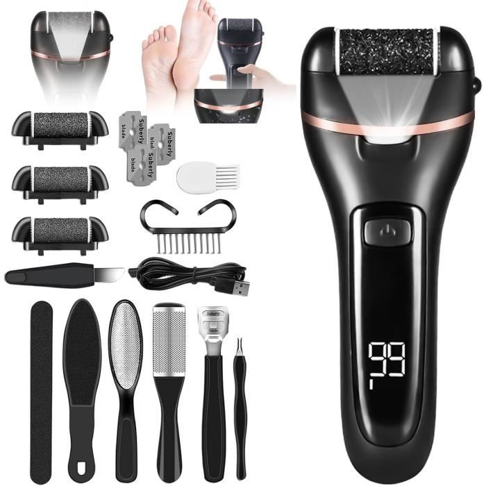 Râpe électrique pour callosités - Rechargeable par USB - Ave Râpe électrique pour callosités - Rechargeable par USB - Ave