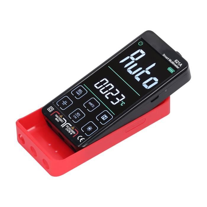 Multimètre Numérique Automatique Rechargeable Grand Écran Voltmètre