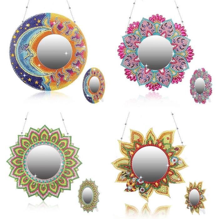 5D Diamant Peinture Miroir Maquillage Miroir Artisanat Ensemble Enfants Cosmétique Miroir Jouet Miroir Chambre Décoration Murale - Cadeaux Créatifs pour Filles Adolescents Adulte | FR 5D Diamant Peinture Miroir Maquillage Miroir Artisanat Ensemble Enfants Cosmétique Miroir Jouet Miroir Chambre Décoration Murale - Cadeaux Créatifs pour Filles Adolescents Adulte | FR