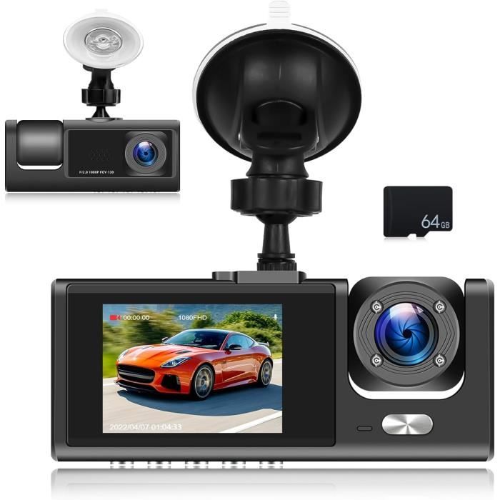 Dashcam Caméra Embarquée Voiture 1080P TotalCadeau Mini – Détection De Mouvement